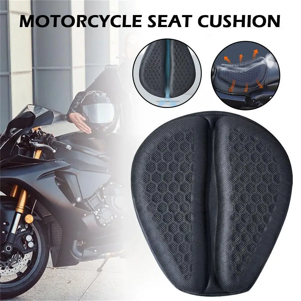 2022 Hot Sale Motorcycle Seat Motorcycle Sunscreen Cushion Cover 3D Shock  Absorption Gel Decompression Riding Motorcycle Seat Cushion
