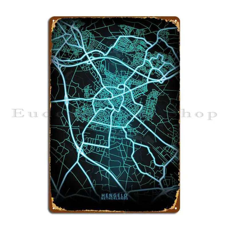 

Hengelo, голландский городской металлический знак, кинотеатр, домашний кинотеатр, печатный кинотеатр, жестяной плакат