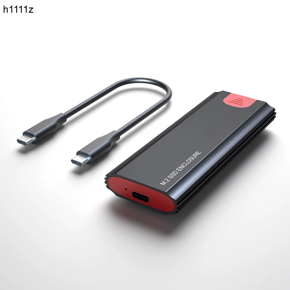 

Чехол для M2 SSD, Футляр NVME M.2 на USB Type C 3,1 Gen 2, адаптер SSD для NVME PCIE NGFF SATA M + B Key, чехол для SSD-диска M.2 SSD
