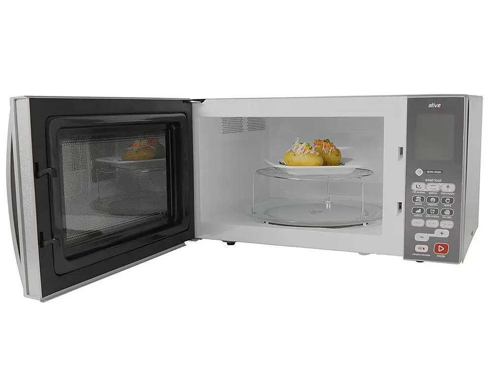 Micro-ondas Brastemp 38L Espelhado com Grill Ative! BMJ38 ARANA - 220V 4