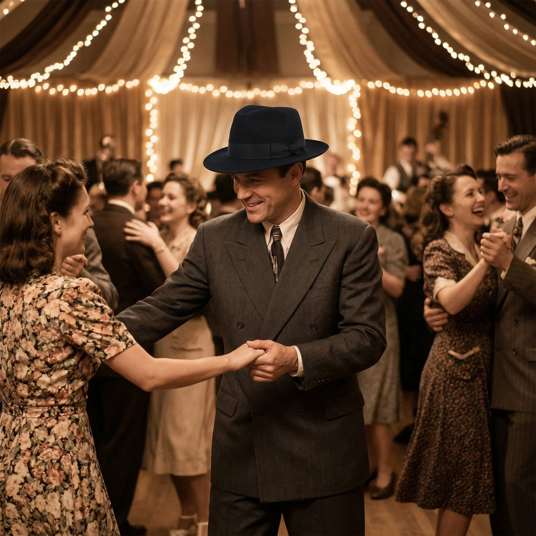 Classic Mens Wool FeltGangster Fedora Michael Jackson Gentleman Hat For Men Women