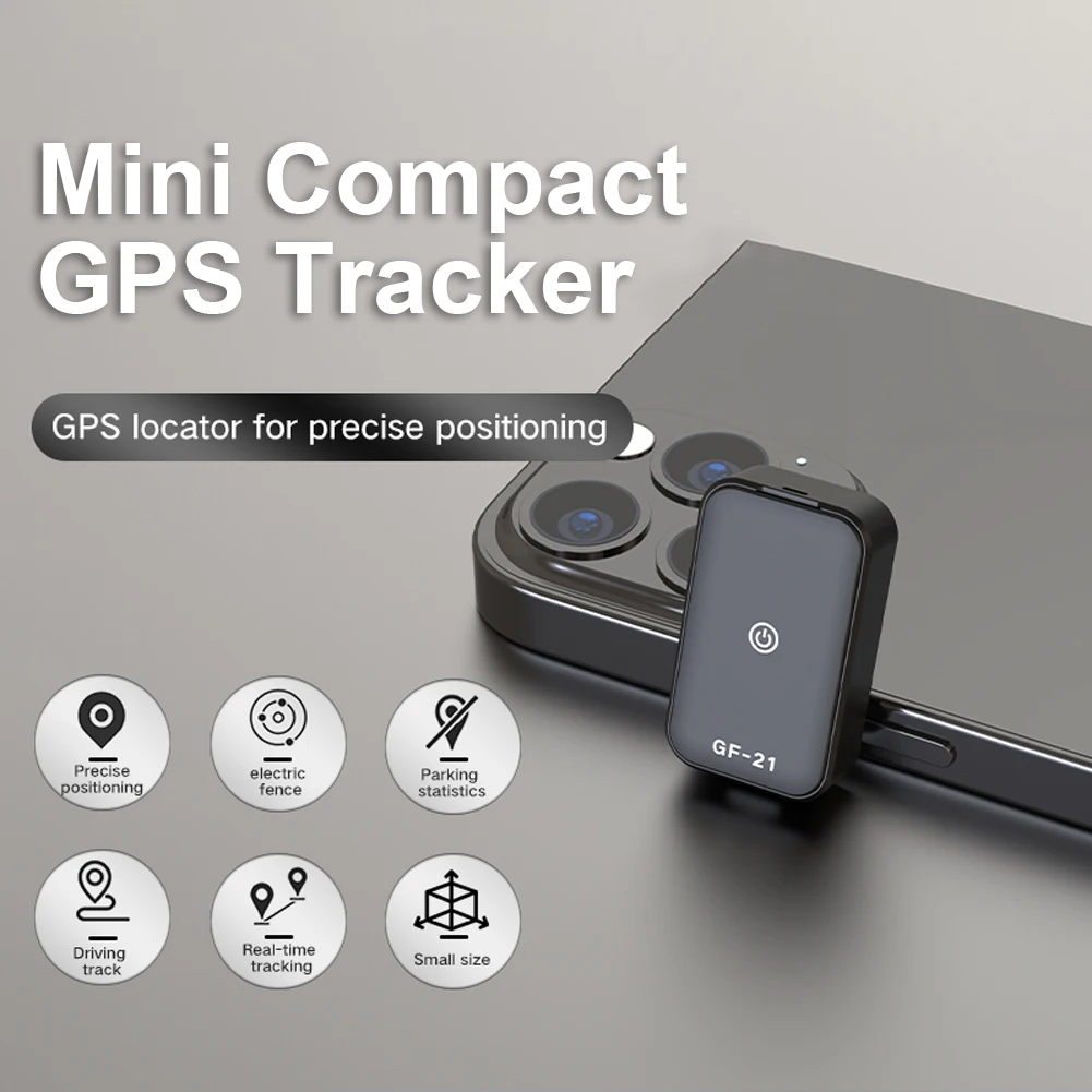 Mini GPS Tracker WiFi + LBS Position Vehicle Tracking Device APP Control Anti-Theft Real-Time Locator Anti-Lost Device