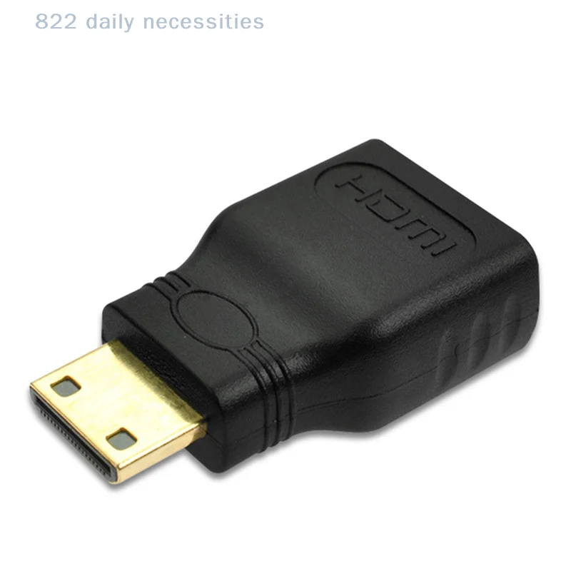 편리한 미니 hdmi-hdmi 어댑터 hdtv 플랫용 금도금 남성-여성 변환기