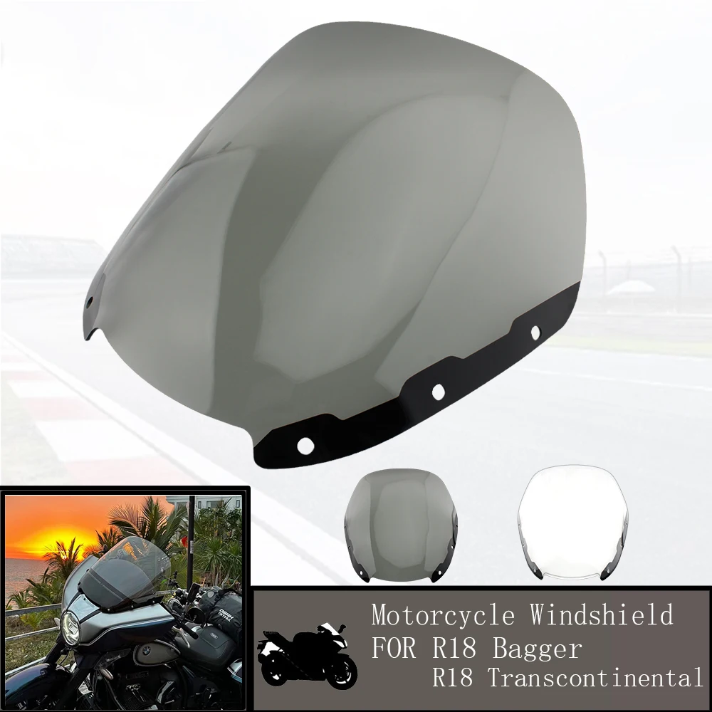 Bagger Racing Windscreen FOR-BMW-R18-Bagger-R-18-Transcontinental-Motorcycle-Windscreen ...