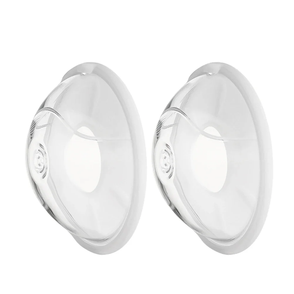 Wearable Milk Saver 2pcs for Breastfeeding Manual Breastmilk Collector Silicone Breast Shell Milk Catcher