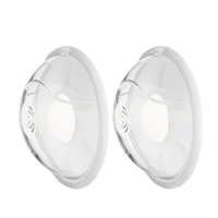 2pcs Wearable Milk Saver for Breastfeeding Manual Breastmilk Collector Silicone Breast Shell Milk Catcher 1