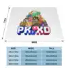 Pk Xd Animals New Selling Custom Print Flannel Soft Blanket Pkxd Pk Xd Mobile Games Kids Boys Girls Cool Children Dreams Teens 3