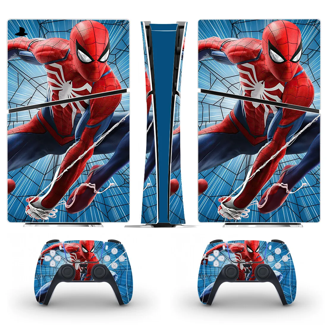 Skin PS5 Slim Digital Spiderman