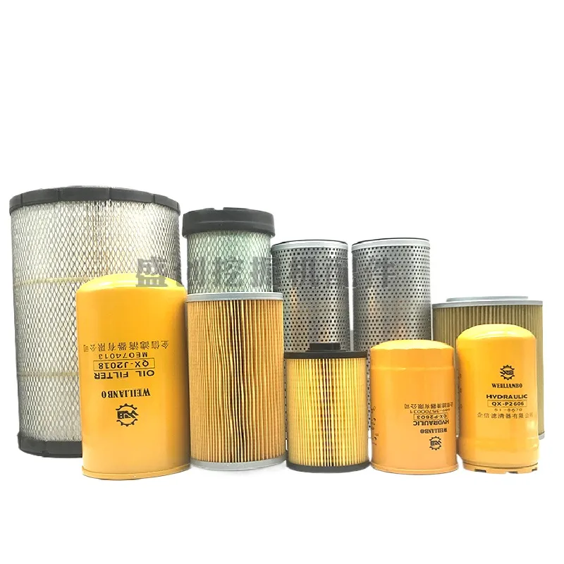 Per Kato Hd820R Griglia Dell'Olio Motore Filtro Dell'Aria Diesel Ritorno Idraulico Ingresso Olio Filtro Pilota Accessori Per Escavatori