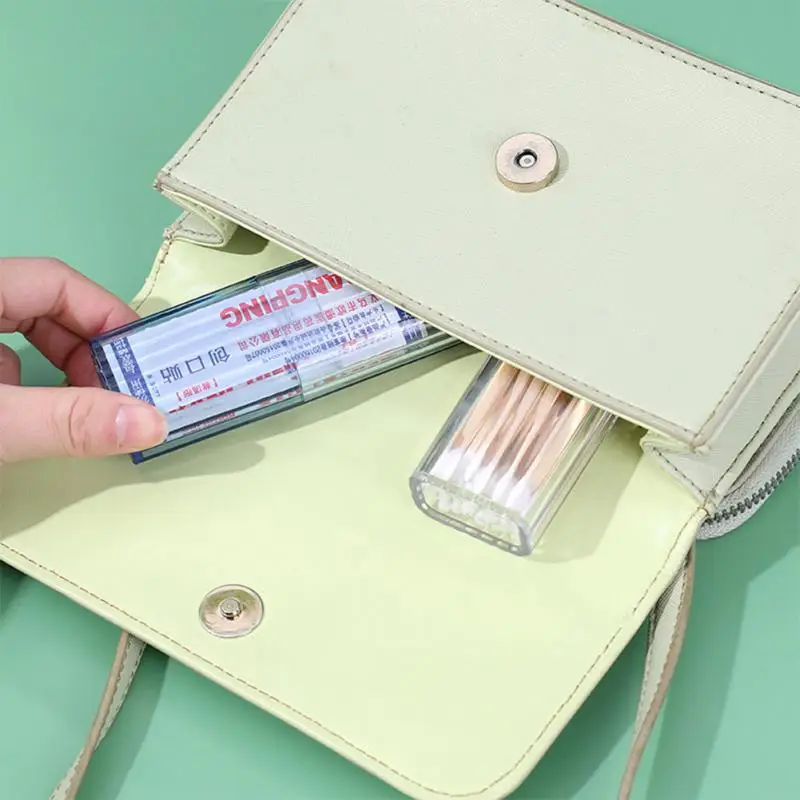 Boîte De Rangement Portable Pour Outils De Calligraphie Avec Couvercle