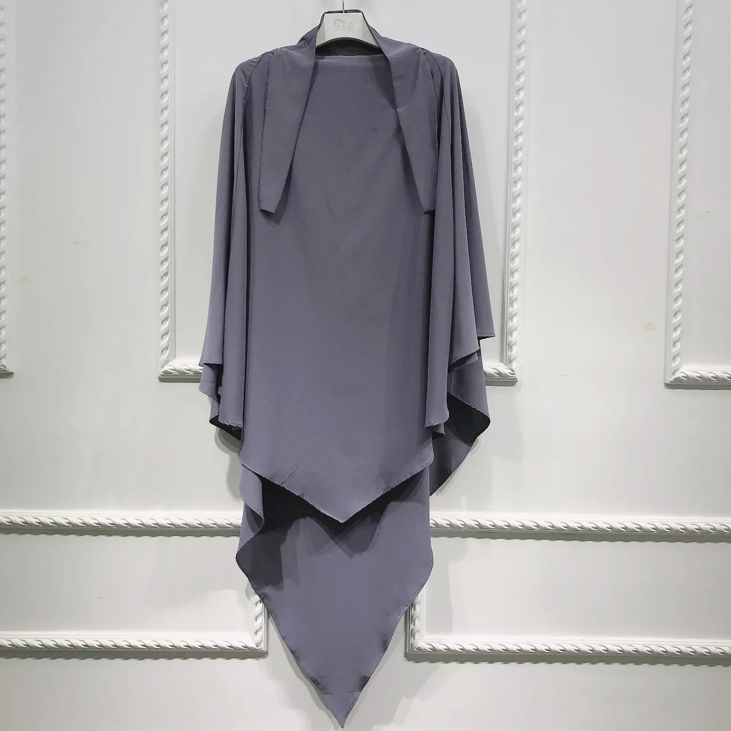 dark grey hijab