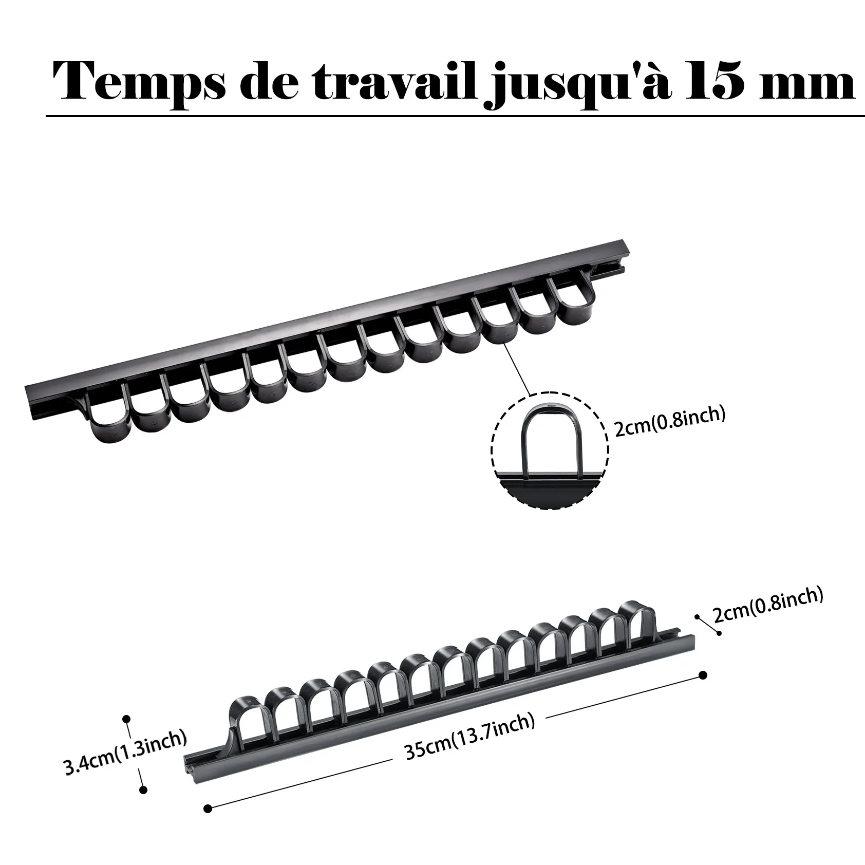 ABS Stronge Plastic Wrench Screwdriver Organizer Rail Rack Storage Holder Garage Workshops Wall Mount Hardware Tool cabinet tool organizer wrench organizer wrench holder screwdriver organizer