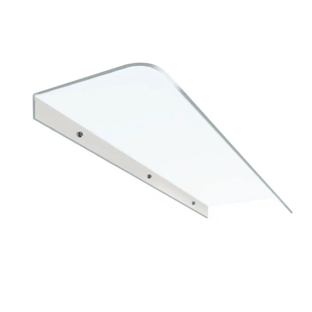 Window Door Wall Canop UV Rain Protection Transparent Invisible Rain Shelter Cover No Bracket Awning Canopy Window Awning Canopy