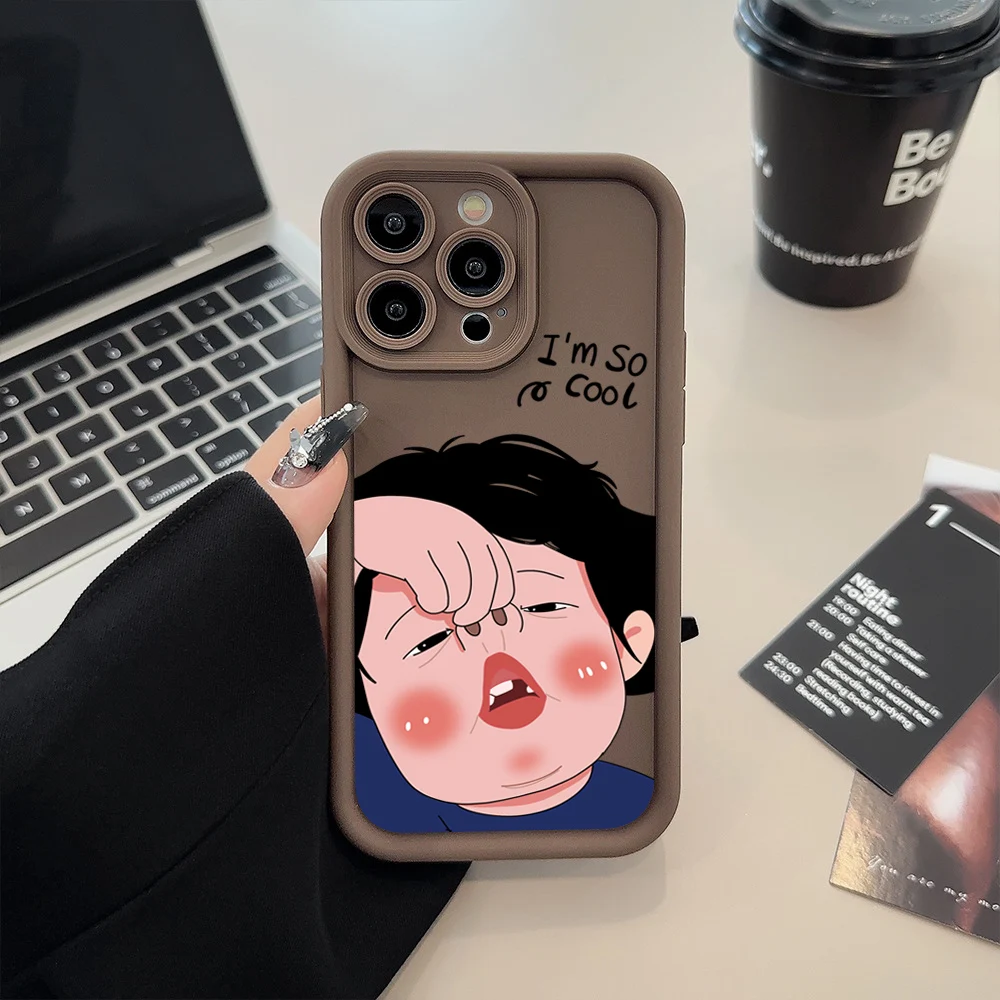 Cute Silicone Phone Case For Iphone Shockproof Soft Bumper Cover_voghion.com