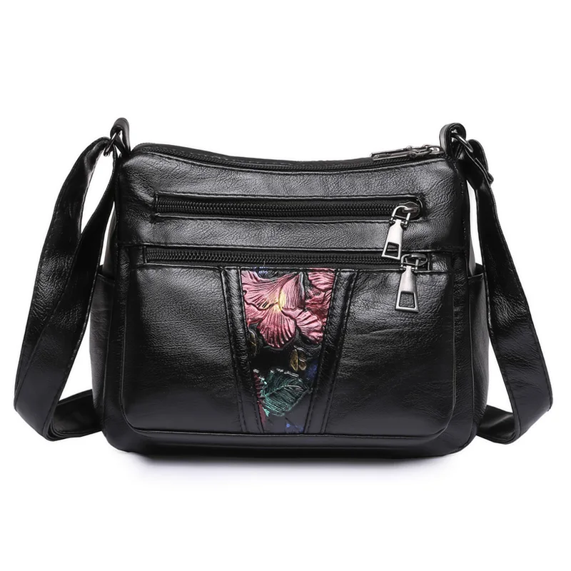 Crossbody Bag For Women Shoulder Bags Printing Messenger Bag Ladies Multiple Pockets Outdoor Travel Crossbody Bags Purse Zipper