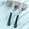 Straight Handle Shaver Japanese Manual Shaving Razor Hair Salon Safety Feather Blade Holder Men's Hair And Beard Trimmer Y0630 4