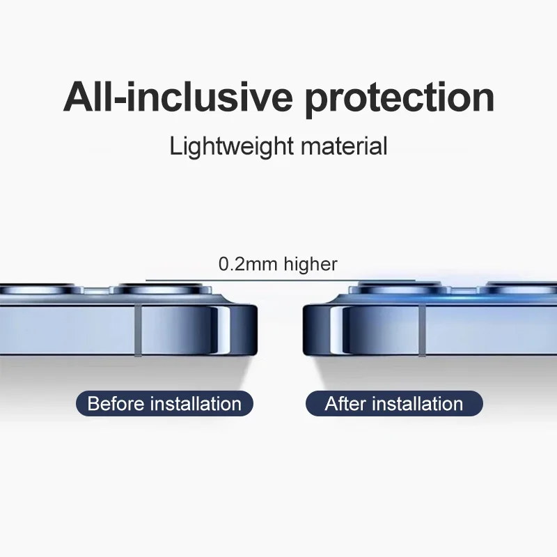 Ultimate Armor Camera Protector Lens Glass for iPhone - Premium Protective Cover