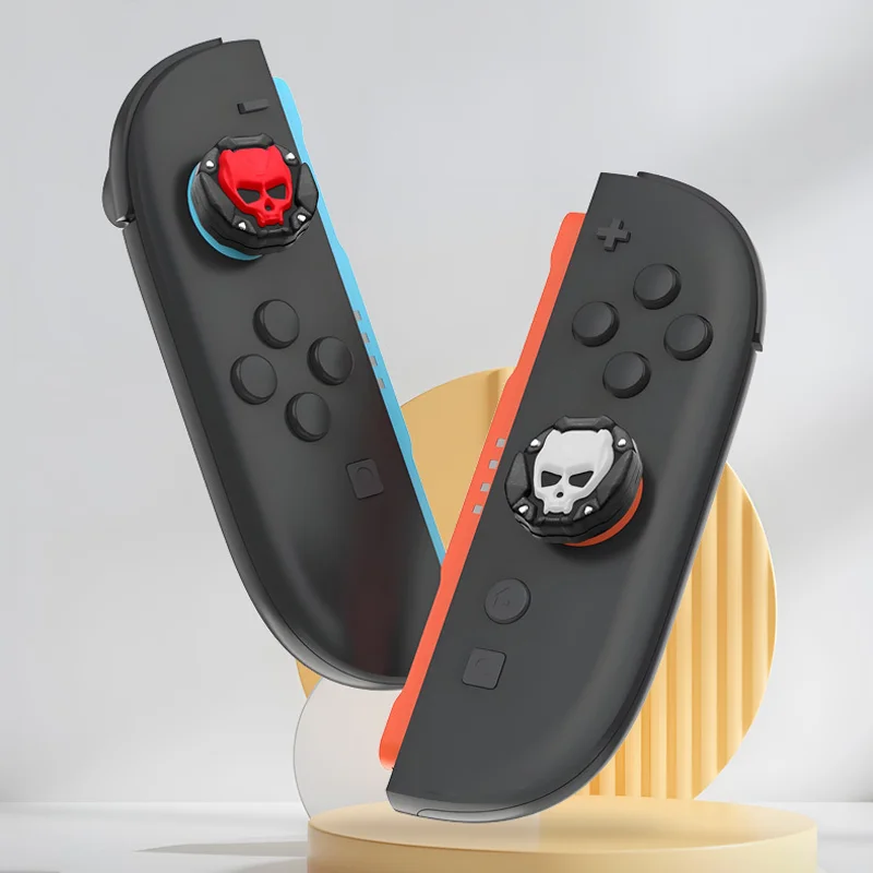 2pcs Silicone Thumb Stick Grip Cap Protective Cover For Switch Joy-con/NS 2 Pro Game Controller NS2 Protector Case_voghion.com