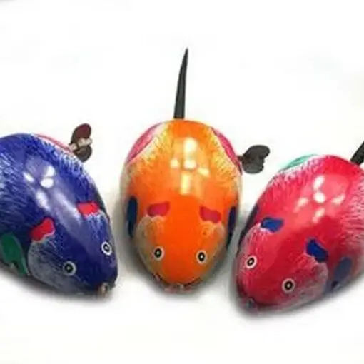 Children's classic iron clockwork toy jumping frog mouse rabbit turtle retro toy puzzle education children's gift