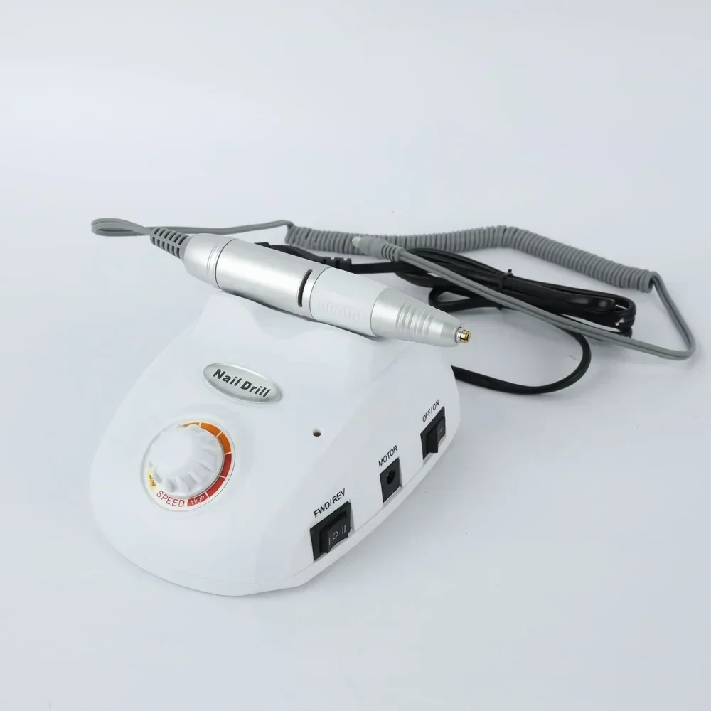 20W 35000RPM 전기 매니큐어 기계 드릴, 커터가 있는 네일 키트 도구, 밀링 커터, 파일 아트