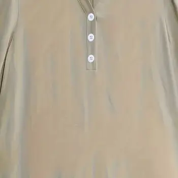 فستان قميص طويل الأكمام 5