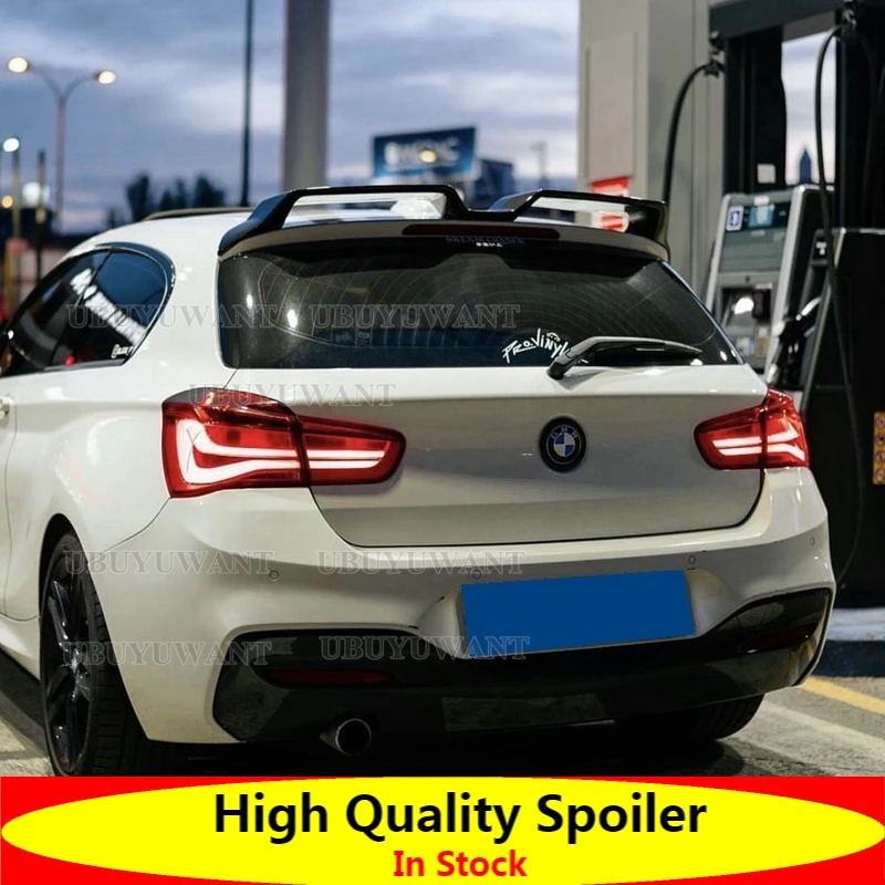 

For BMW 1 Series F20 116i 120i 118i Carbon Fiber VM Style Exterior Rear Spoiler Tail Trunk Boot Wing Decoration 2016 2017 2018