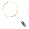Diameter 3/4/5MM Miniature Wireless Power Supply LED Lamp Beads Model Induction Lights Tools Coil Kits 4