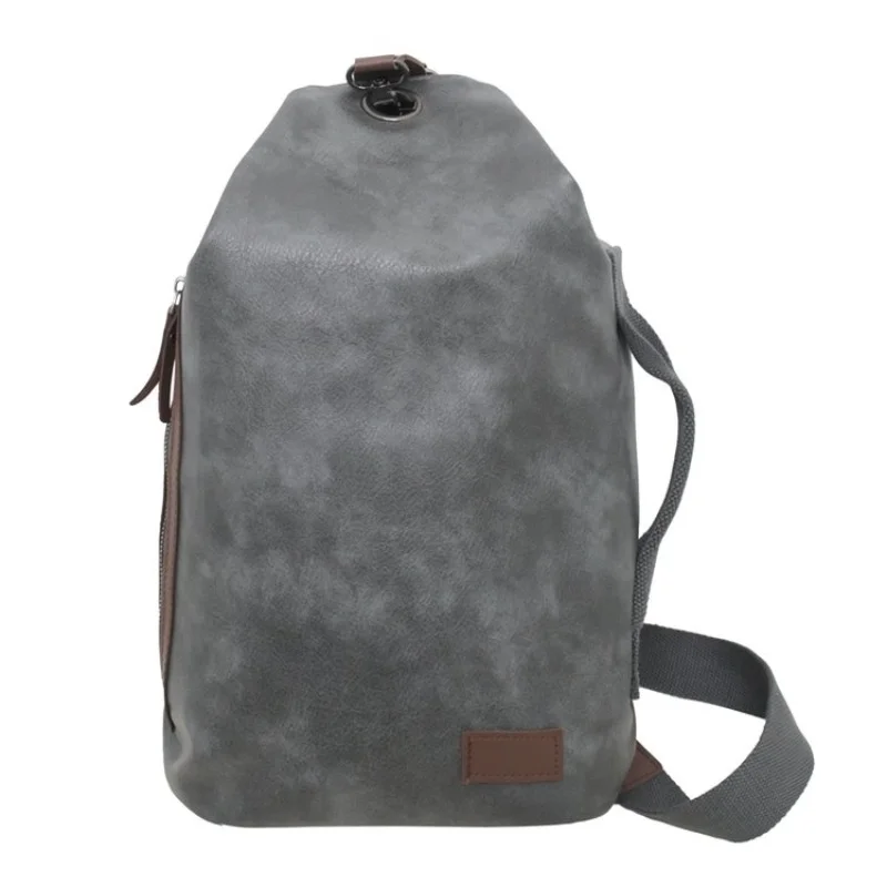 

New Hot Selling Water Proof PU Bag 2023 Summer Seiko Solid Color Large Capacity Chest Bag Light Luxury Trend Casual Shoulder Bag