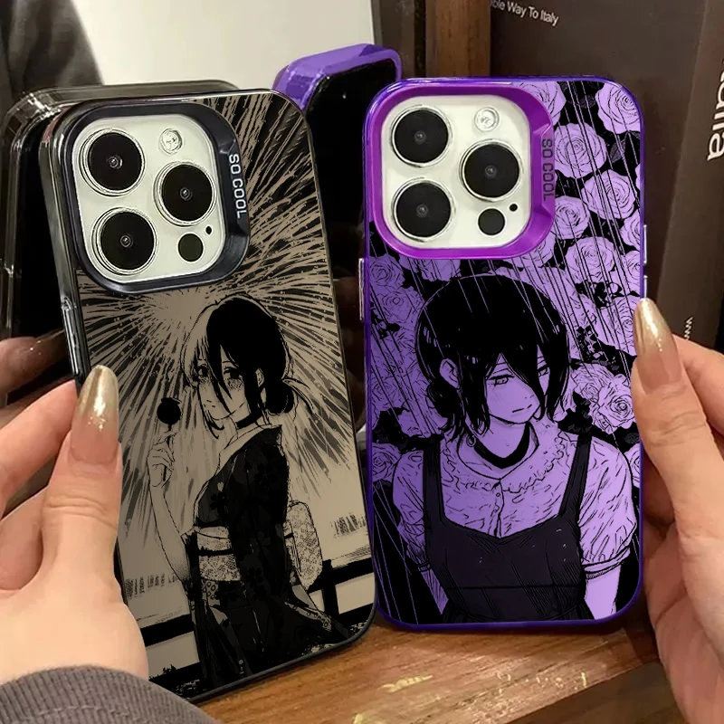 Kawaii Reze Anime Chainsaw Man Cute Phone Case Cover