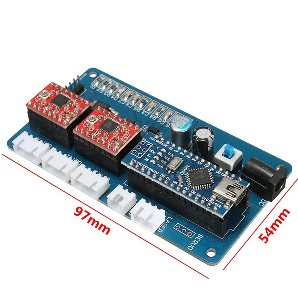 For Benbox GRBL Stepper Motor Control Board Driver for DIY Laser Engraver with Power Requirements Above 12V 2A
