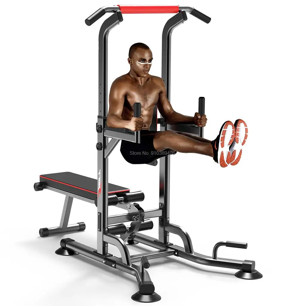 

Adult Muscle Training Fitness Equipment Power Tower Dip Station Pull Up Bar Height Adjustment Horizontal Bar Pull Up Bar Indoor