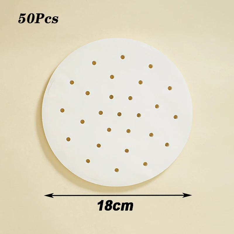 Bamboo Steamer Non-Stick Disposable Paper Liners - Kitchen Essentials