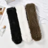 Faux Rabbit Fur Scarf Winter Warm Neckerchief Women Solid Color Neck Muffler Long Plush Shawl Ladies Thick Scarves 6