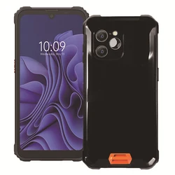 Blackview BV8900 Soft TPU Transparent Back Phone Case - Black Silicone Cover for Blackview BV8900 (Clear)