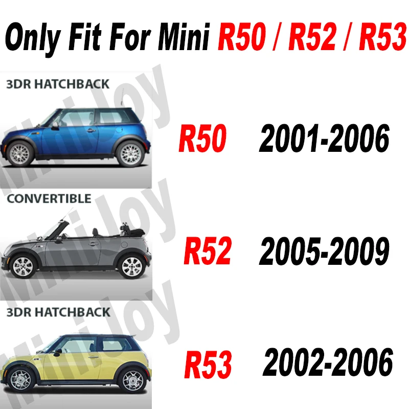 For Mini Cooper R50 R52 R53 Steering Wheel Center Panel Car Sticker Cover Car-Styling Auto Accessories Interior Trim