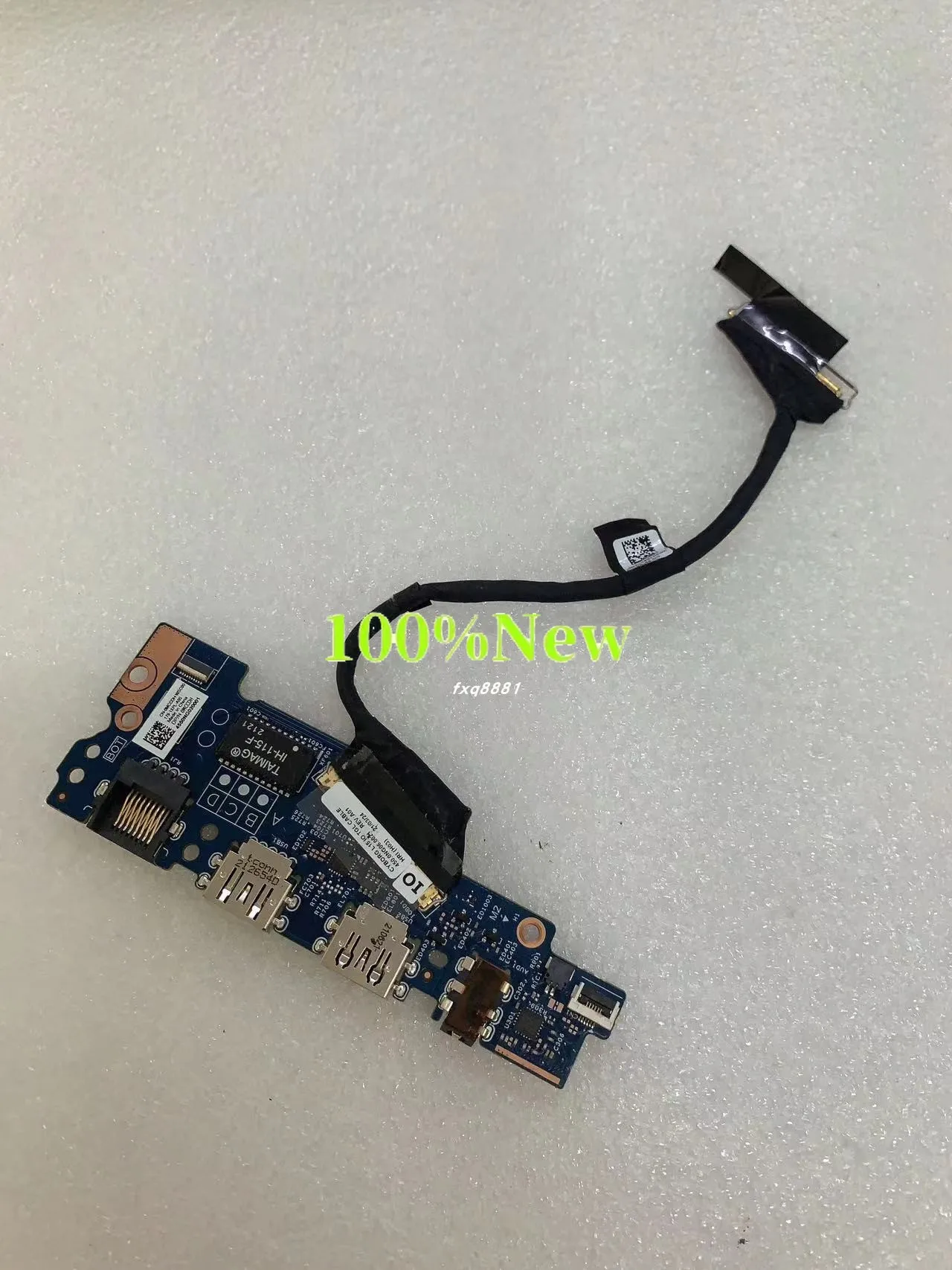 

Original For Dell Latitude 3520 E3520 Power Button Board USB SD Card Reader Board With Cable MCCDH 0MCCDH 450.0NG06.0001