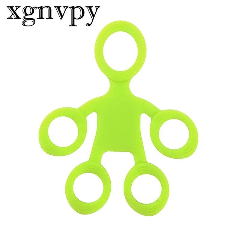 xgnvpy Finger Grip Silicone Ring Exerciser Antistress Resistance Band Fitness Stretcher 3 Levels Sensory Toy for Autism ADHD fidget toy sensory fidget toy anti stress toy finger sensory toy