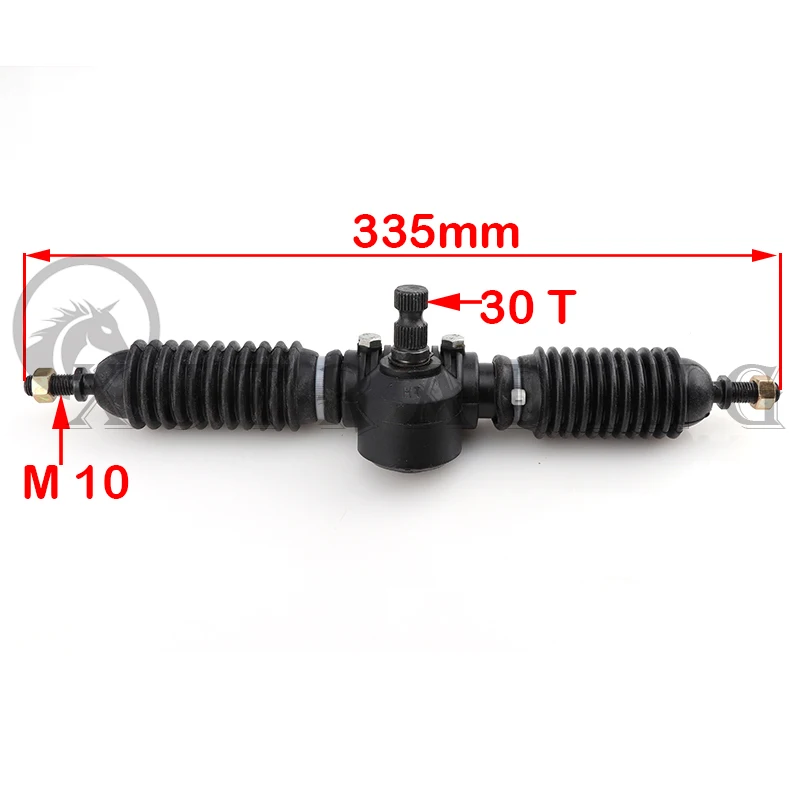 Go Kart Power Steering Gear Shaft Rack Pinion Assembly 320mm For DIY China Karting ATV UTV Buggy Quad Bike Accessories atv accessories,car modification accessories