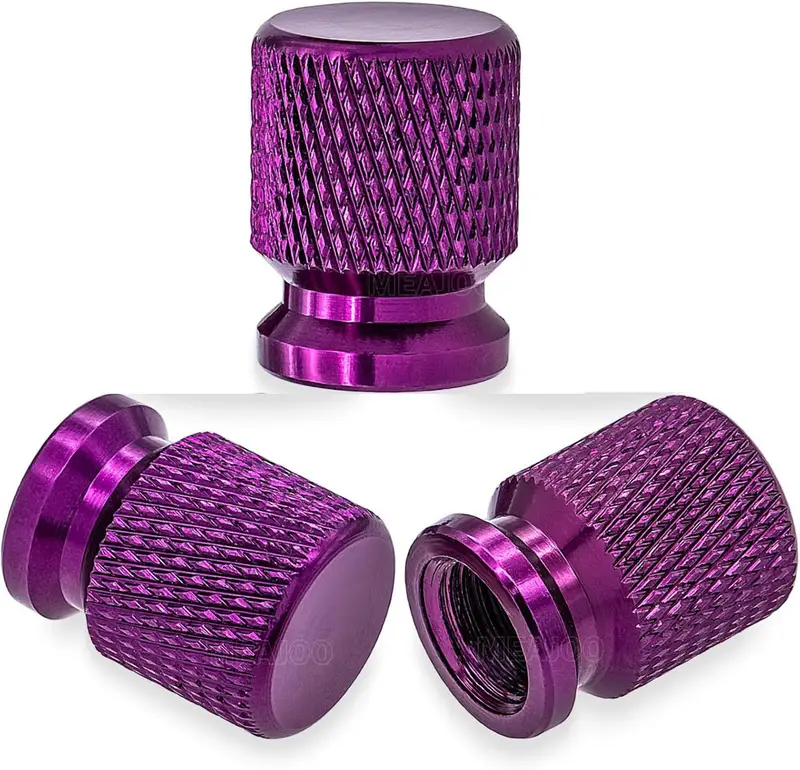 Tire Valve Stem Caps, Anodized Aluminum Wheel Valve Covers Accessories, Universal for Cars, SUVs, Bikes, Trucks and Motorcycles - Image 18