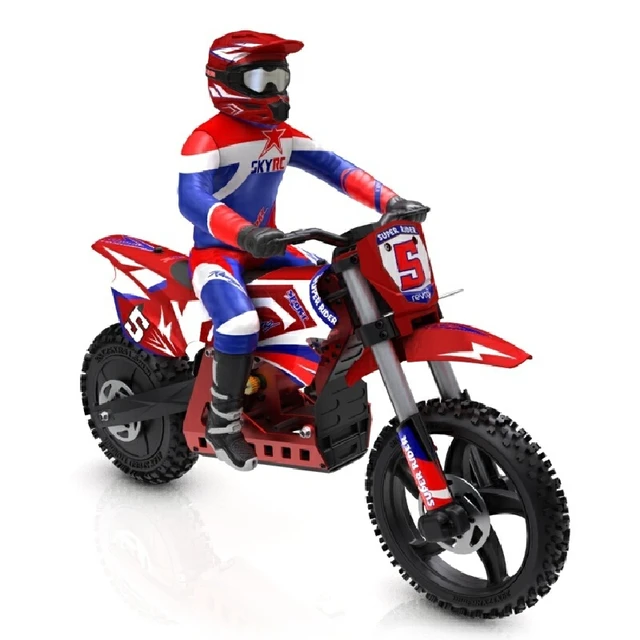 SKYRC SR5 Lightning Knight 1/4 RC Professional Simulation Off road Brushless Motorcycle with Gyroscope Remote Control Adult Toy 6