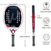 Cwin 2025 Beach Tennis 3K Full Carbon Fiber Rude Face Feminino Raquete Beach Tennis Carbon Frame Professional Masculina 2