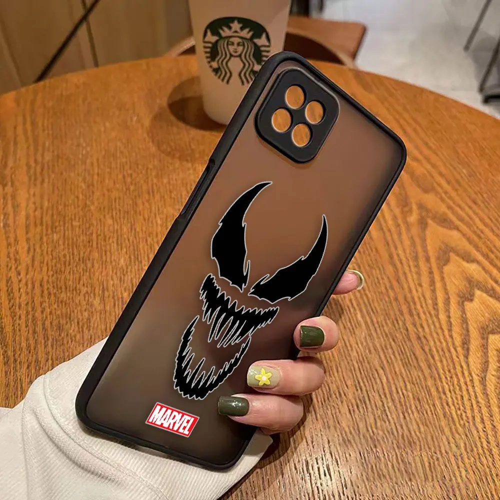 thumbnail image 1 of Funda mate para OPPO A97 A96 A95 A94 A93 A92 A92S A78 A74 A73 A72 A57 A55 A54 A53 A17 A16 4G 5G Logo Marvel Lron Spider-Aan, 1 of 5