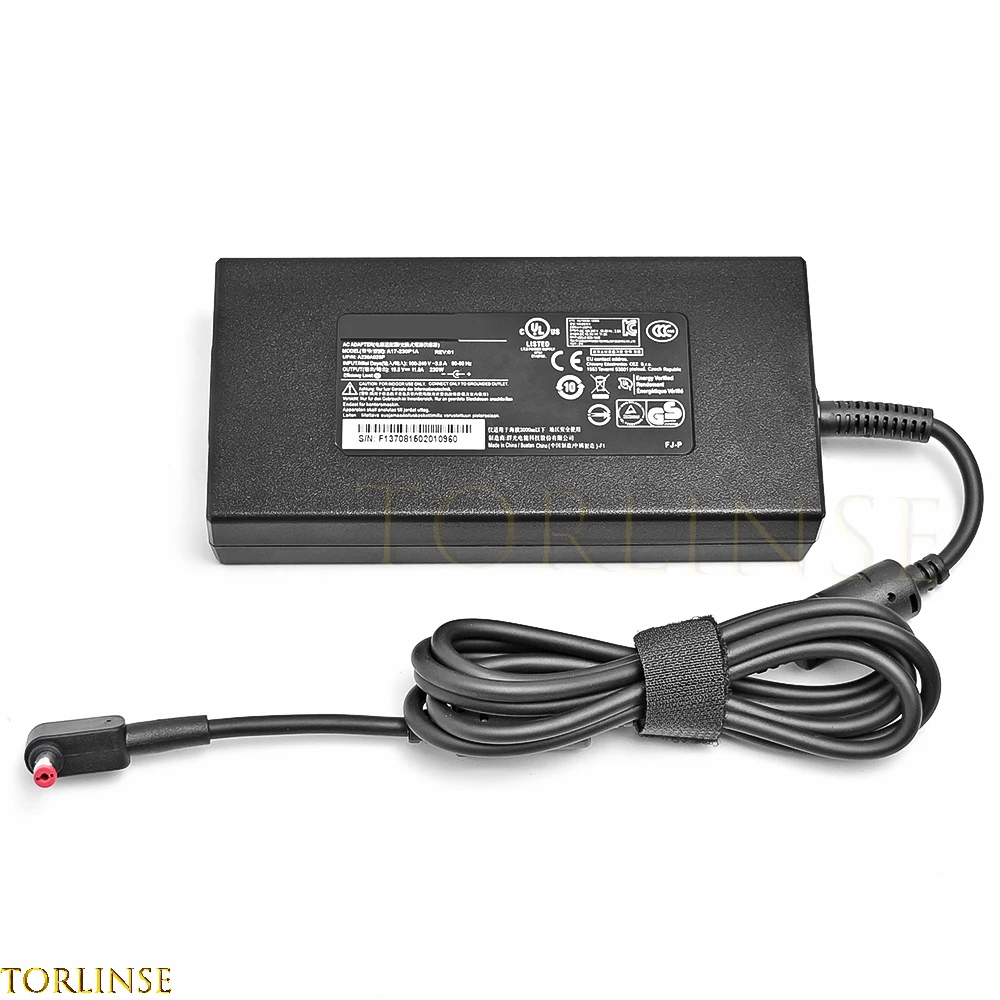Laptop Carregador Adaptador ac para Acer Shadow Knight Motor N17c1 N20c1 Nitro Predator Adp230cb b 19.5v 11.8a 230w 5.5*1.7 mm - Imagem 5