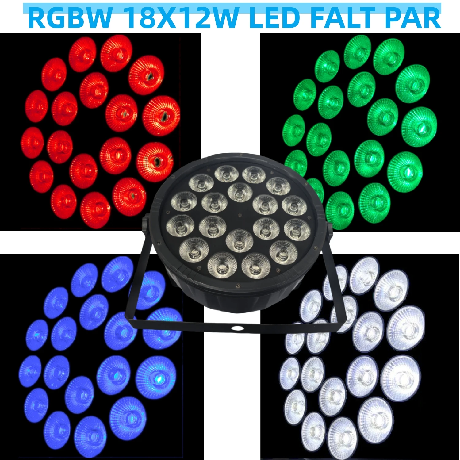 LED Light 18X12W RGBW PAR Disco Light dmx512 Control Wash Light Stage Professional dj Equipment