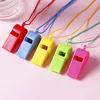 Mini Plastic Whistle with Rope for Kids Professional Football Soccer Basketball Cheerleading Referee Whistle Children Toys Gifts 3