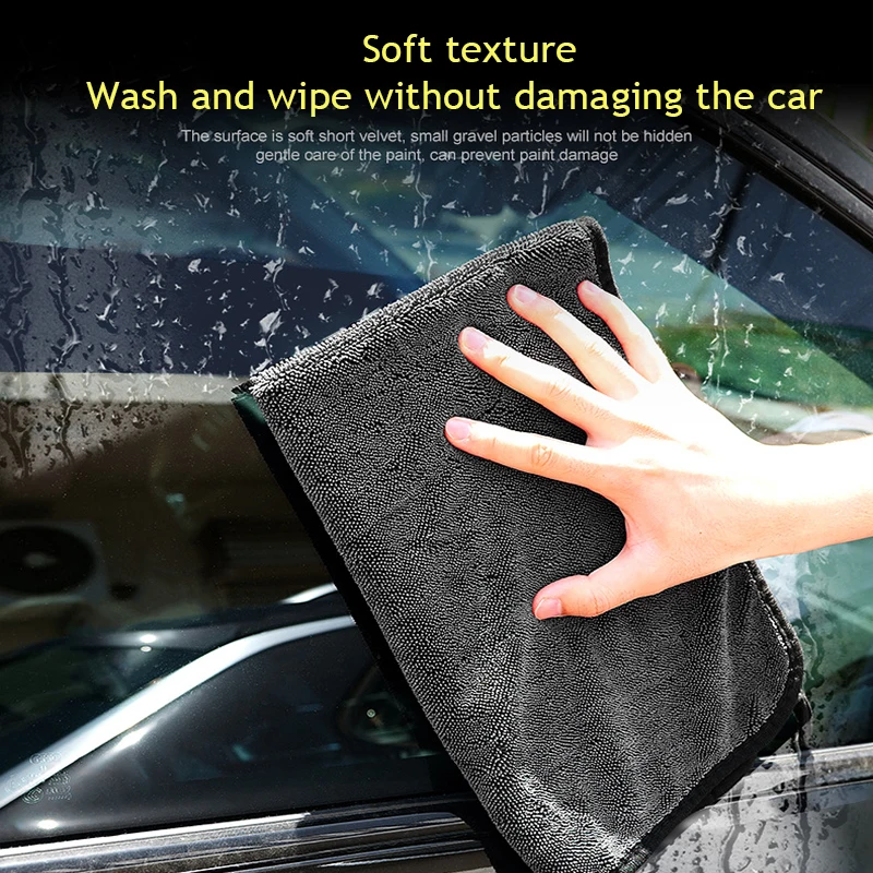 Cleaning Cloth Auto Car Window Furniture Polishing Glass Mirror Cleaning Fiber Absorbent Soft Household Cleaner