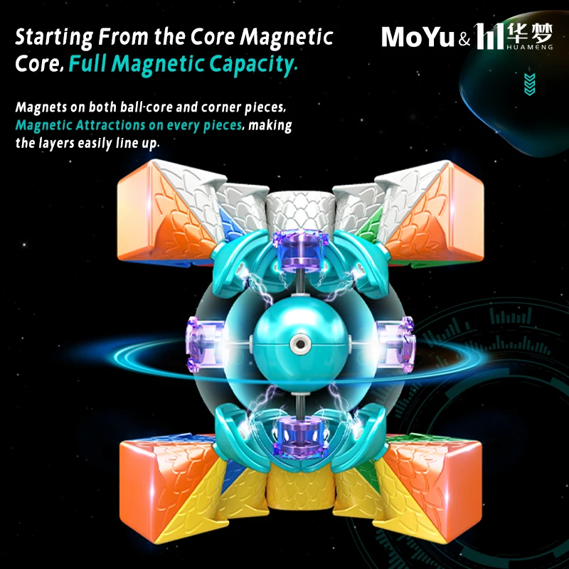 Moyu YS3M huameng 3 × 3魂のレース磁気マジックスピード
