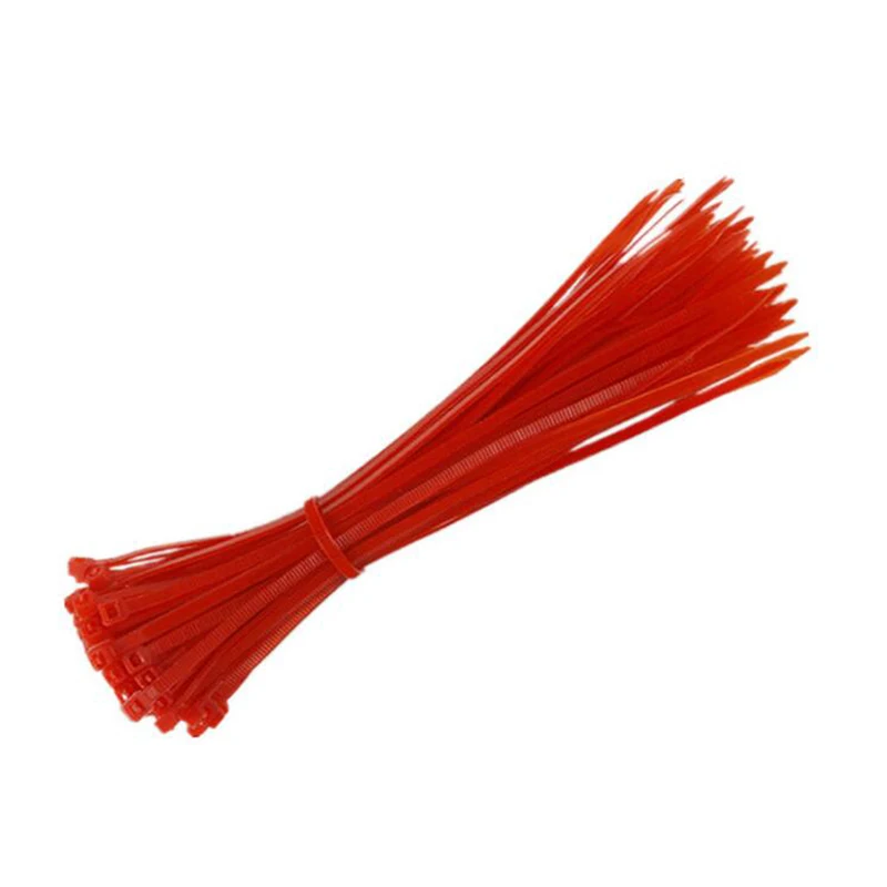 100x Universal-Kabelbinderschnallen Aus Nylon – S Produktbild-Vorschau 6