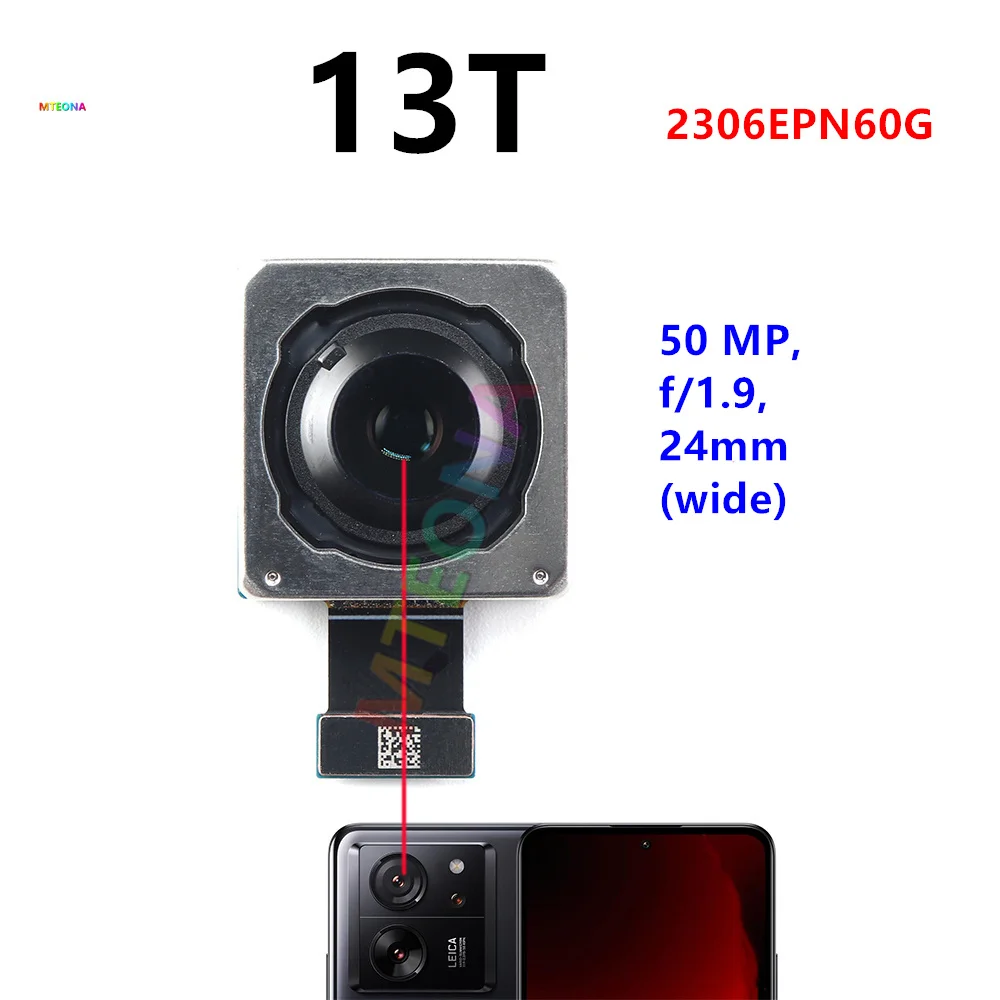 50MP Main Back Camera For Xiaomi 13T / Mi 13T Pro Rear Camera