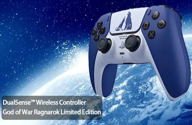 Sony PS5 DualSense Wireless Controller God of War Ragnarok Limited Edition  PlayStation 5 Gamepad Bluetooth Adaptive Triggers - AliExpress